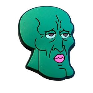 Handsome Squidward from SpongeBob Croc Charm
